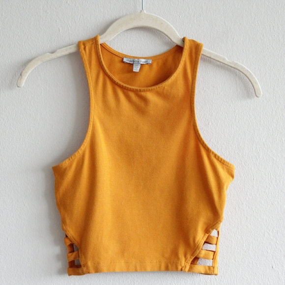 Charlotte Russe Tops - Bundle of Two Charlotte Russe Cut-Out Crop Tops